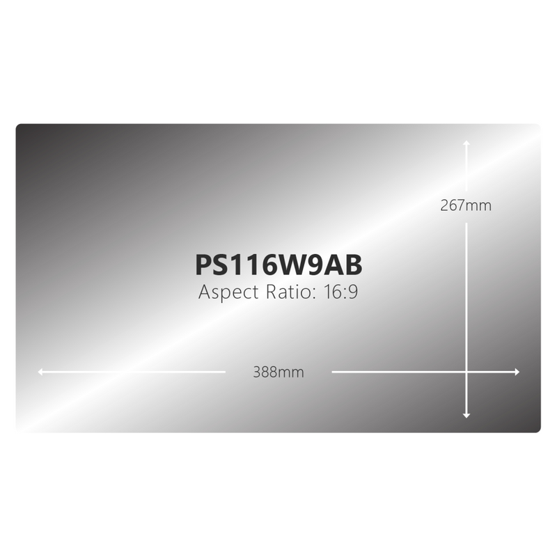 V7 Anti-Blue light - Notebook-Bildschirmschutz - entfernbar - klebend - 29.5 cm (11.6")