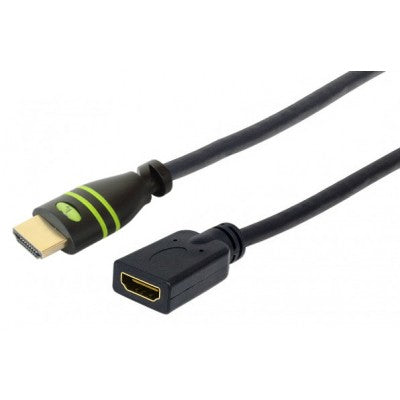 Techly Highspeed - HDMI-Verlängerungskabel mit Ethernet