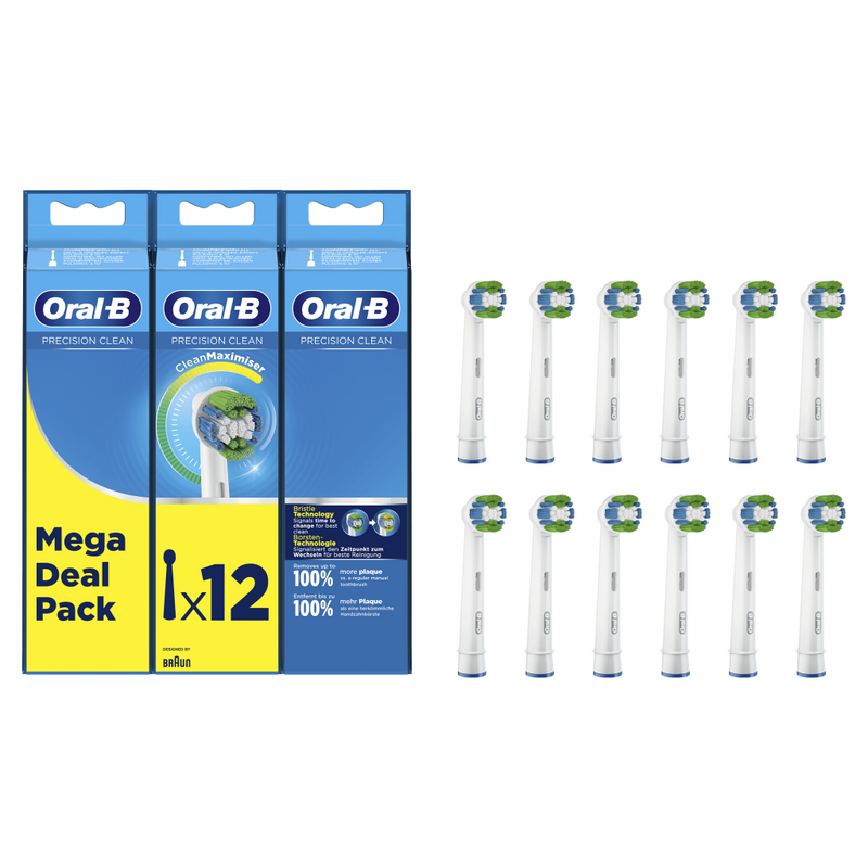 Oral-B Precision Clean Toothbrush Head 12 pcs 4