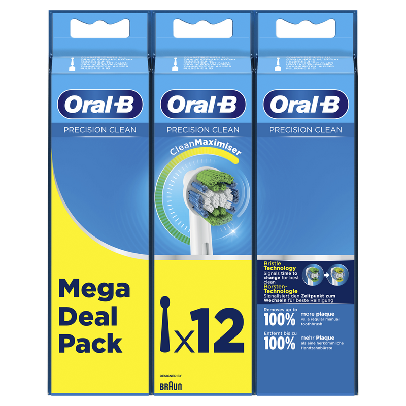 Oral-B Precision Clean Toothbrush Head 12 pcs 4