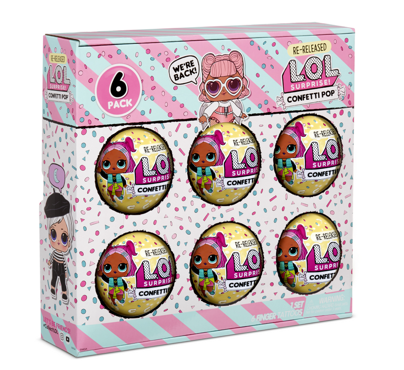 MGA Entertainment Inc. MGA 571605E7C L.O.L. Surprise! Confetti POP