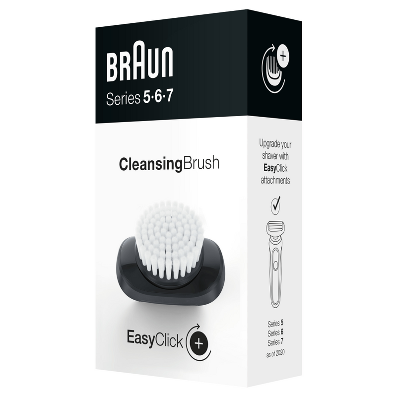 Braun Easy Click - Reinigungsbürste - Schwarz - Braun - Series 5 - 6 - 7
