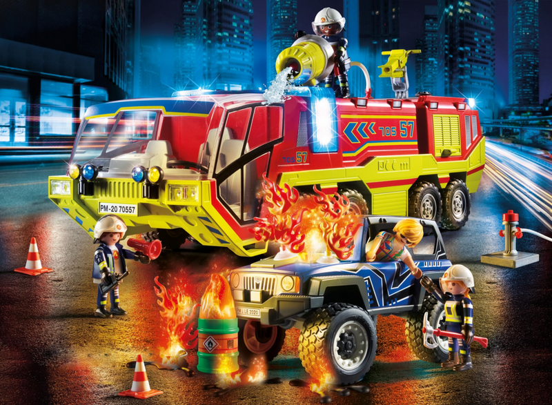 PLAYMOBIL City Action 70557 - Feuerwehrauto - Indoor - 4 Jahr(e) - Kunststoff - Mehrfarben