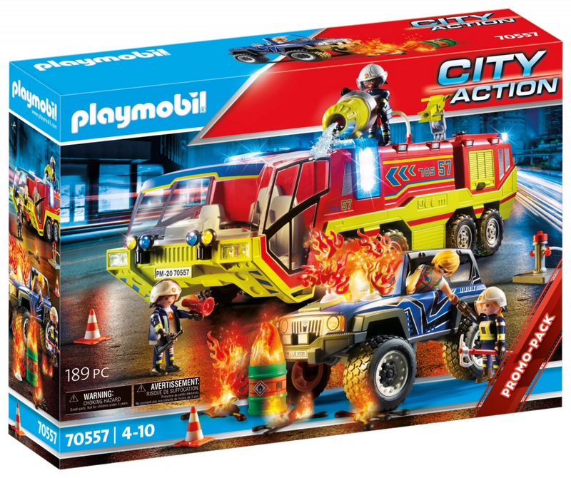 PLAYMOBIL City Action 70557 - Feuerwehrauto - Indoor - 4 Jahr(e) - Kunststoff - Mehrfarben