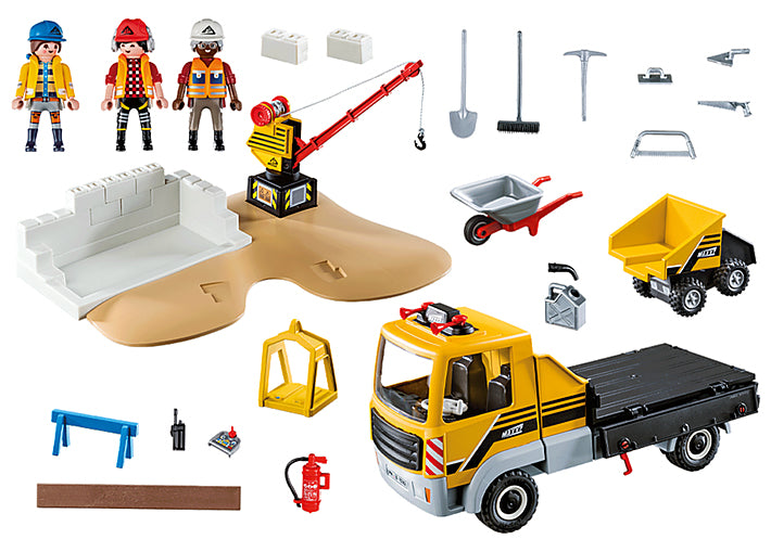 PLAYMOBIL City Action Cantiere con camioncino 70742