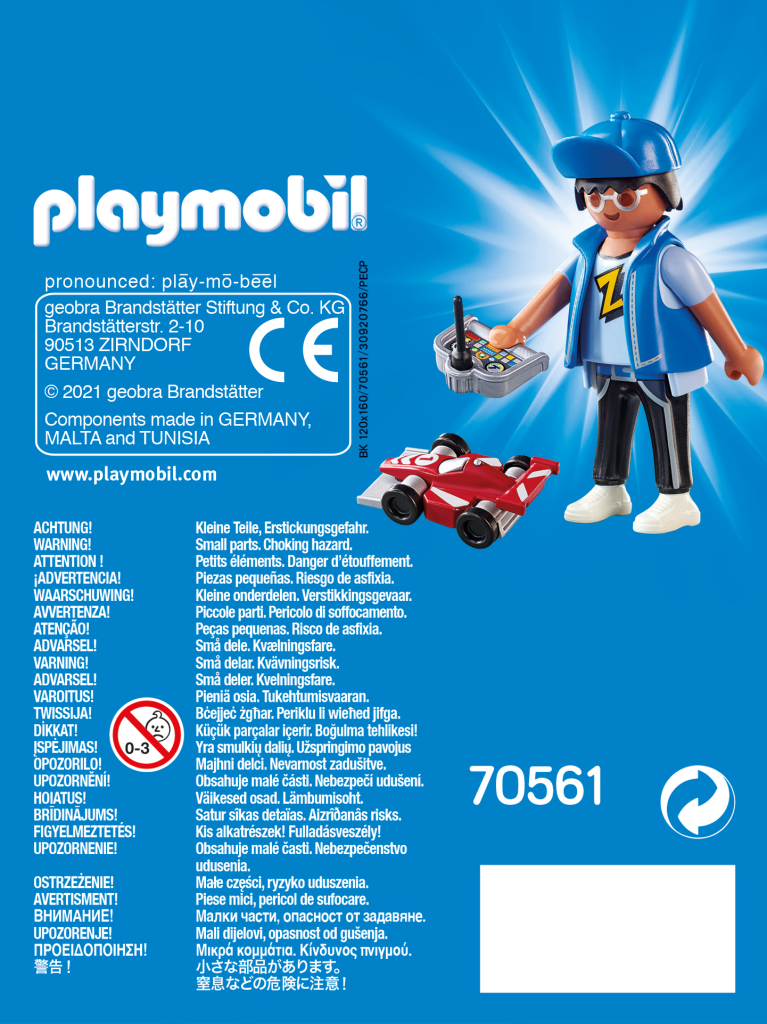 PLAYMOBIL Playmo-Friends Adolescente con auto RC 70561