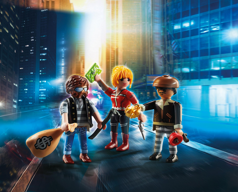 PLAYMOBIL City Action Figurenset Ganoven - Junge/Mädchen - 4 Jahr(e) - Kunststoff - Mehrfarben