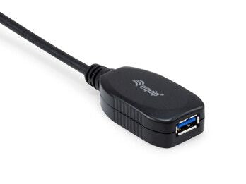 Equip USB Kabel 3.0 A -> St/Bu 5.00m Verl. aktiv - Kabel - Digital/Daten