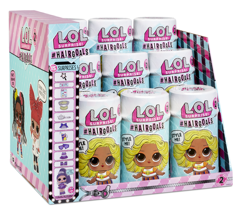 MGA Entertainment Inc. L.O.L. Surprise! Hairgoals 2.0 Asst in PDQ - Mini-Puppe - Mädchen - 4 Jahr(e)
