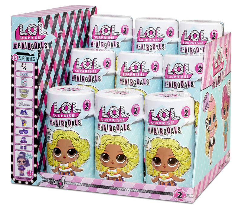 MGA Entertainment Inc. L.O.L. Surprise! Hairgoals 2.0 Asst in PDQ - Mini-Puppe - Mädchen - 4 Jahr(e)