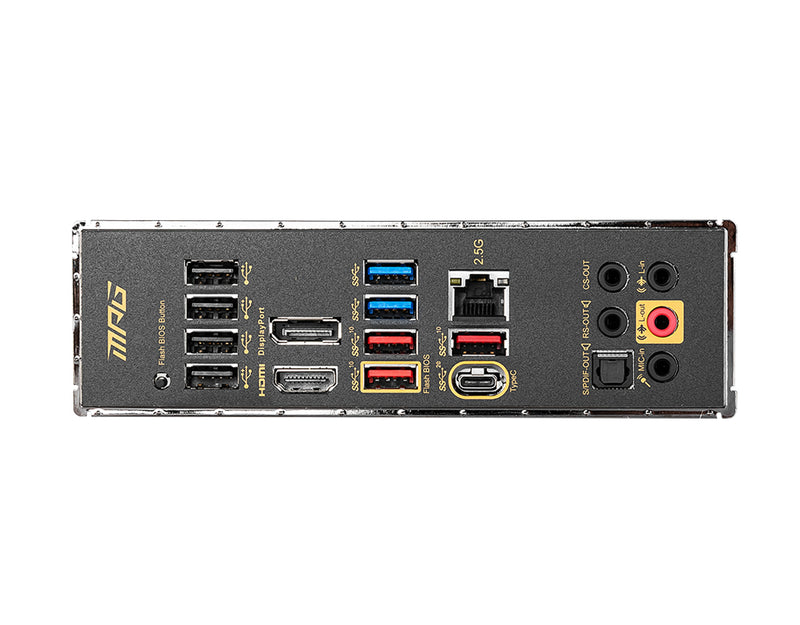 MSI MPG Z590 GAMING FORCE - Motherboard - ATX - LGA1200-Sockel - Z590 Chipsatz - USB-C Gen2, USB 3.2 Gen 1, USB 3.2 Gen 2, USB-C Gen 2x2 - 2.5 Gigabit LAN - Onboard-Grafik (CPU erforderlich)