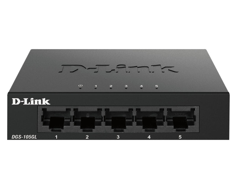 D-Link Switch DGS-105GL 5*GE retail - Switch - 1 Gbps