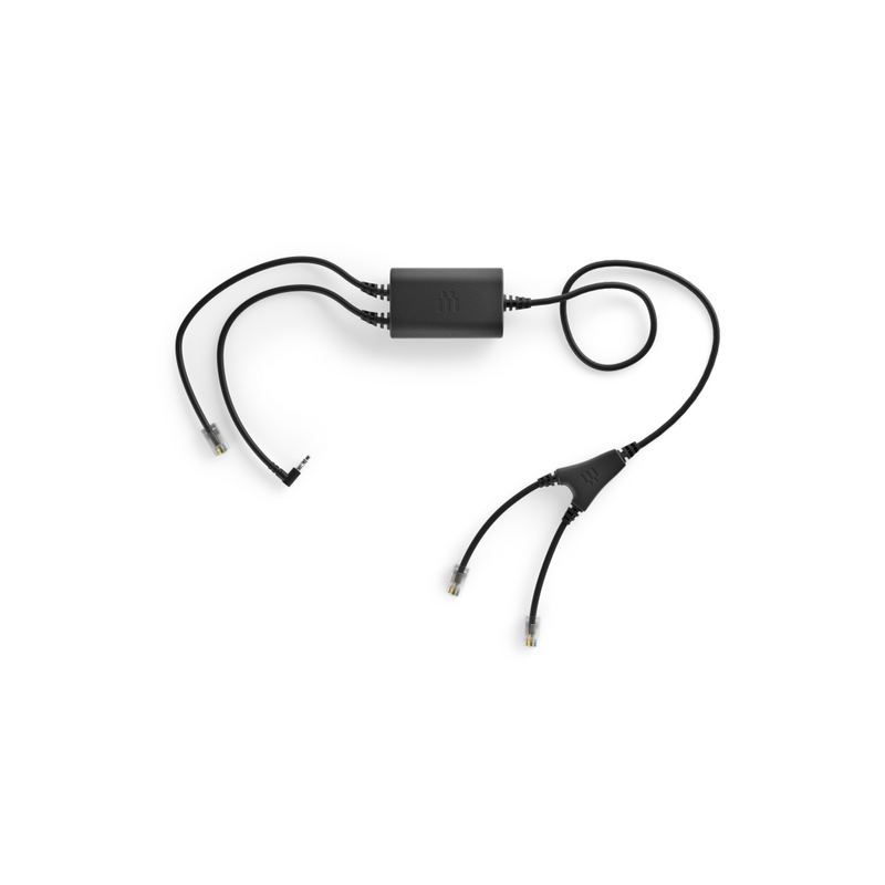 EPOS CEHS-PA 01 - Elektronischer Hook-Switch Adapter für Headset, VoIP-Telefon
