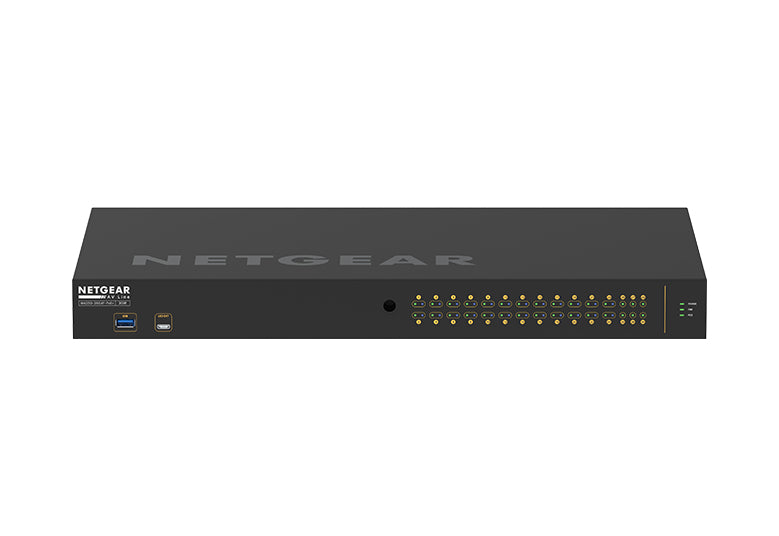 Netgear AV Line M4250-26G4F-PoE+ - Switch - L3 - managed - 24 x 10/100/1000 (PoE+)