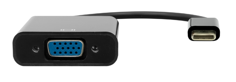 ProXtend USB-C to VGA adapter 20cm black USBC-VGA-0002 - Adapter - Digital/Daten