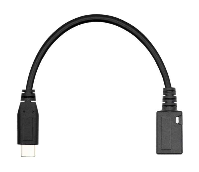 ProXtend USB-C to USB 2.0 Mirco B adapter 20cm bla - Adapter - Digital/Daten