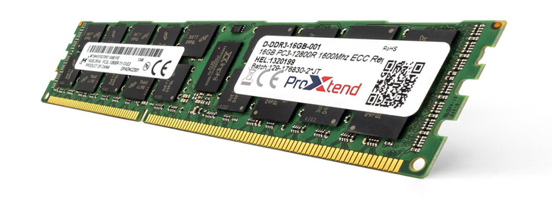ProXtend 16GB DDR3 PC3-12800 1600MHz - 16 GB - DDR3