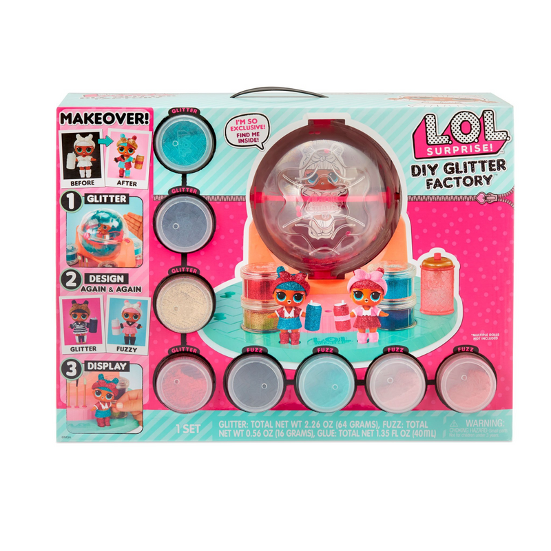 MGA Entertainment Inc. L.O.L. Surprise! DIY Glitter Factory - Mini-Puppe - Mädchen