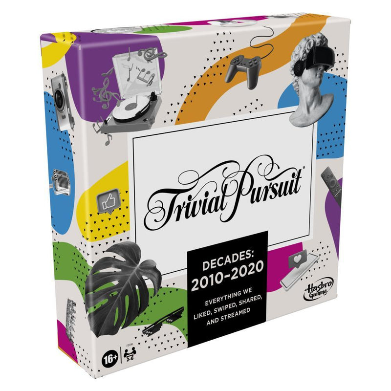 Hasbro Trivial Pursuit Decades 2010 to 2020, Norwegian version, 16 years