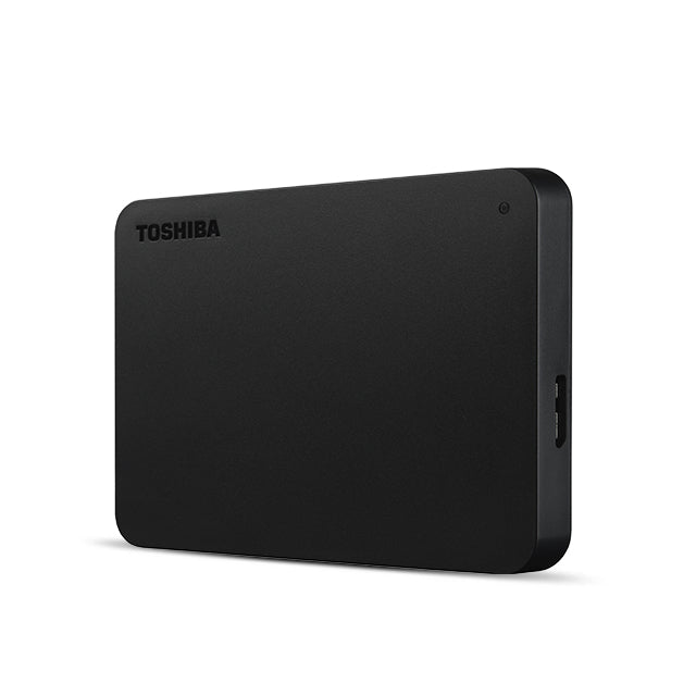 Toshiba Can. Basics 1TB black 2.5" with Type C Adapter HDTB410EK3AB - Solid State Disk - 2,5