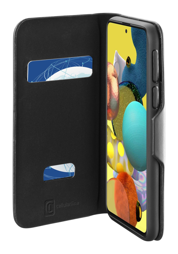 Cellularline Book Clutch - Flip case - Samsung - Galaxy A52 5G - Galaxy A52 4G - 16,5 cm (6.5 Zoll) - Schwarz