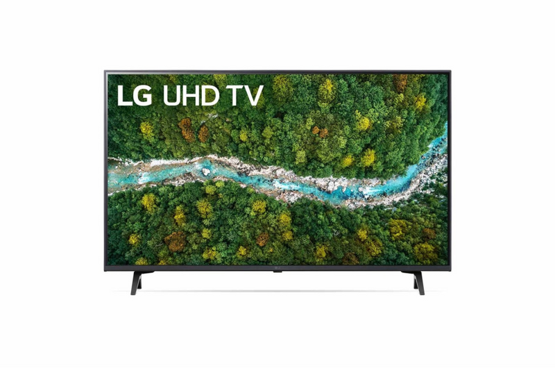 LG Televizorius TV Set|LG|43"|4K/Smart|3840x2160|Wireless LAN|Bluetooth|webOS|Juodas|43UP77003LB