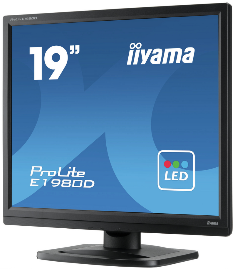 Iiyama ProLite E1980D-B1 - LED-Monitor - 48 cm (19")