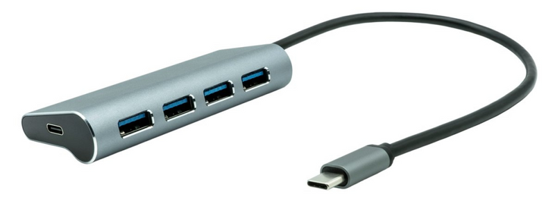 ProXtend USB-C to 4x USB-A 3.2 Gen1 With PD 65W