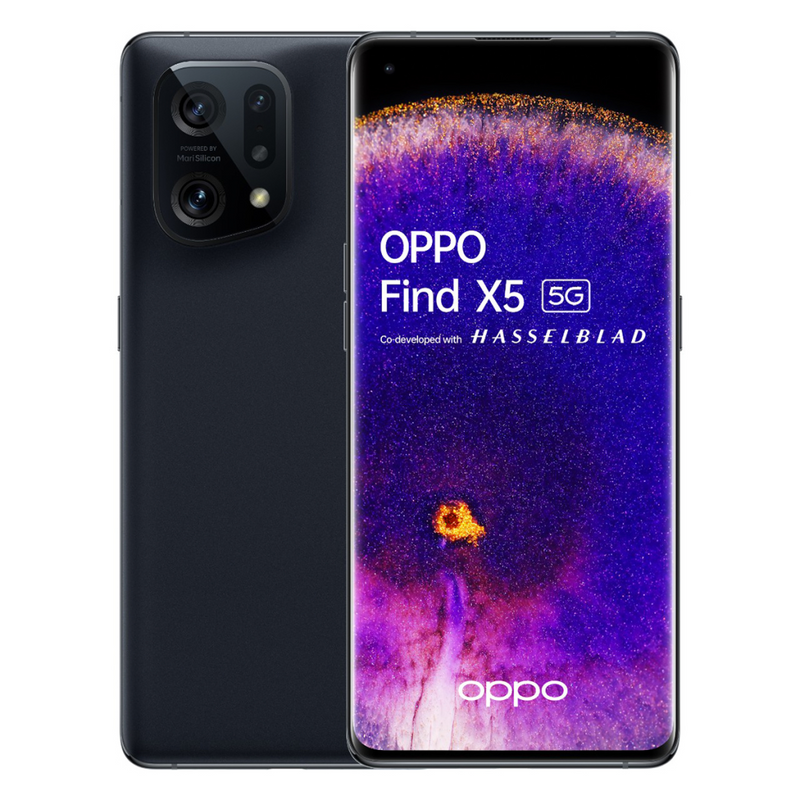 Oppo Find X5 - 5G Smartphone - Dual-SIM - RAM 8 GB / Internal Memory 256 GB - OLED-Display - 6.55" - 2400 x 1080 Pixel (120 Hz)