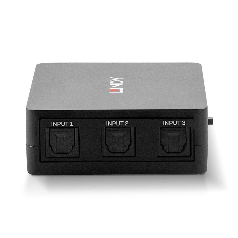 Lindy 3 Port Optical Audio Switch