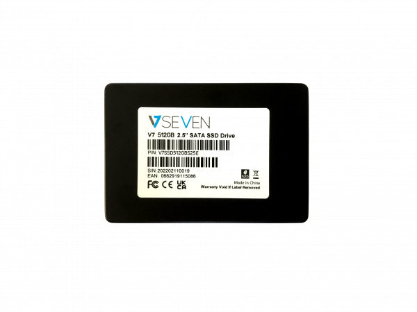 V7 512GB V7 2.5in SSD BULK PK 7mm 3D TLC SATA - Solid State Disk - Serial ATA