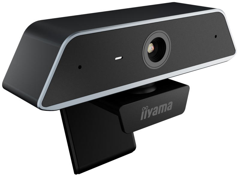 Iiyama UC CAM80UM-1 UHD 13MP Kamera 80°/2xMikrofon/USB-C->USB-A/4K/