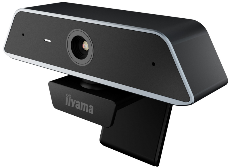Iiyama UC CAM80UM-1 UHD 13MP Kamera 80°/2xMikrofon/USB-C->USB-A/4K/