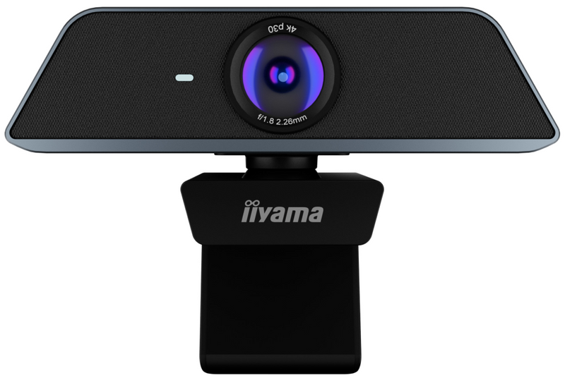 Iiyama UC CAM120UL-1 UHD 8MP Kamera 120°/2xMikrofon/USB-C->USB-A/4K/