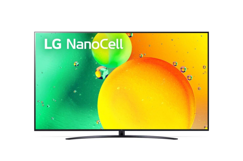 LG Televizorius LG 55NANO763QA 55" (139 cm), Smart TV, WebOS, 4K HDR NanoCell, 3840 × 2160, Wi-Fi, DVB-T/T2/C/S/S2