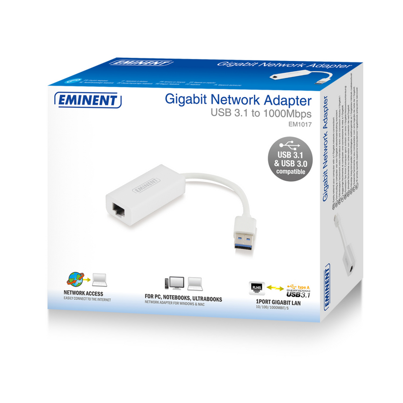 Eminent EM1017 - Netzwerkadapter - USB 3.0