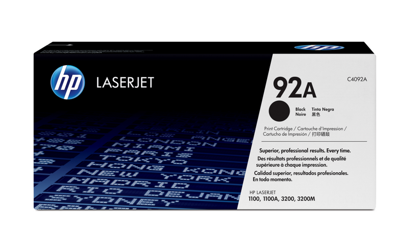 HP 92A - Schwarz - Original - LaserJet - Tonerpatrone (C4092A)