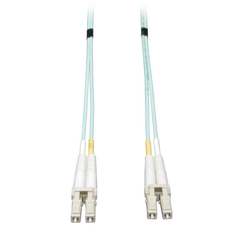 Tripp 3M 10Gb Duplex Multimode 50/125 OM3 LSZH Fiber Patch Cable LC/LC Aqua 3 Meters - Patch-Kabel - LC Multi-Mode (M)