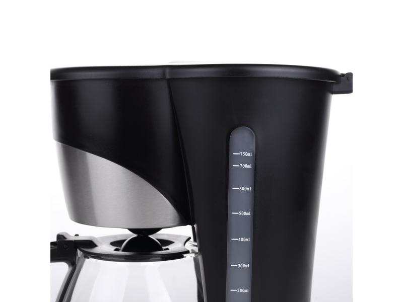TriStar CM-1235 Kaffeemaschine - Filterkaffeemaschine - 0,75 l - Gemahlener Kaffee - 700 W - Schwarz - Edelstahl