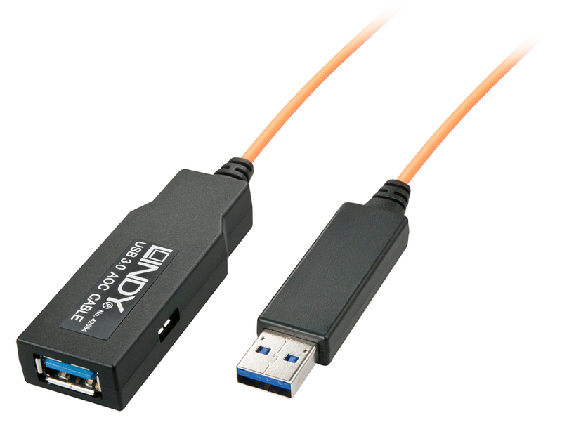 Lindy USB 3.0 Active Optical Cable - USB-Erweiterung