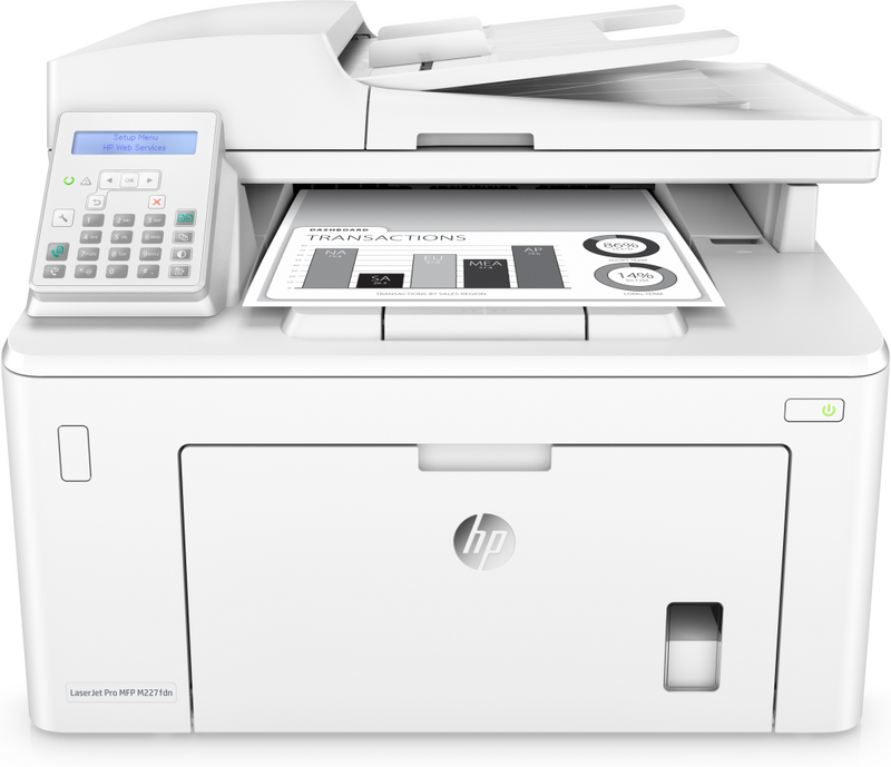 HP LaserJet Pro MFP M227fdn - Multifunktionsdrucker - s/w - Laser - Legal (216 x 356 mm)