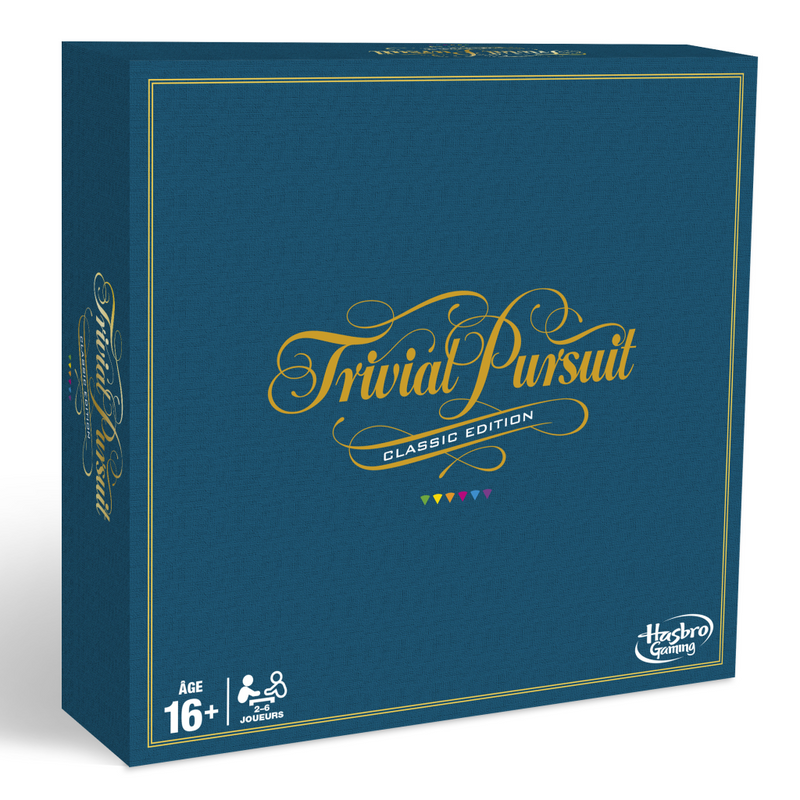 Hasbro Trivial Pursuit Game Classic Edition Erwachsene & Kinder Lernspiel