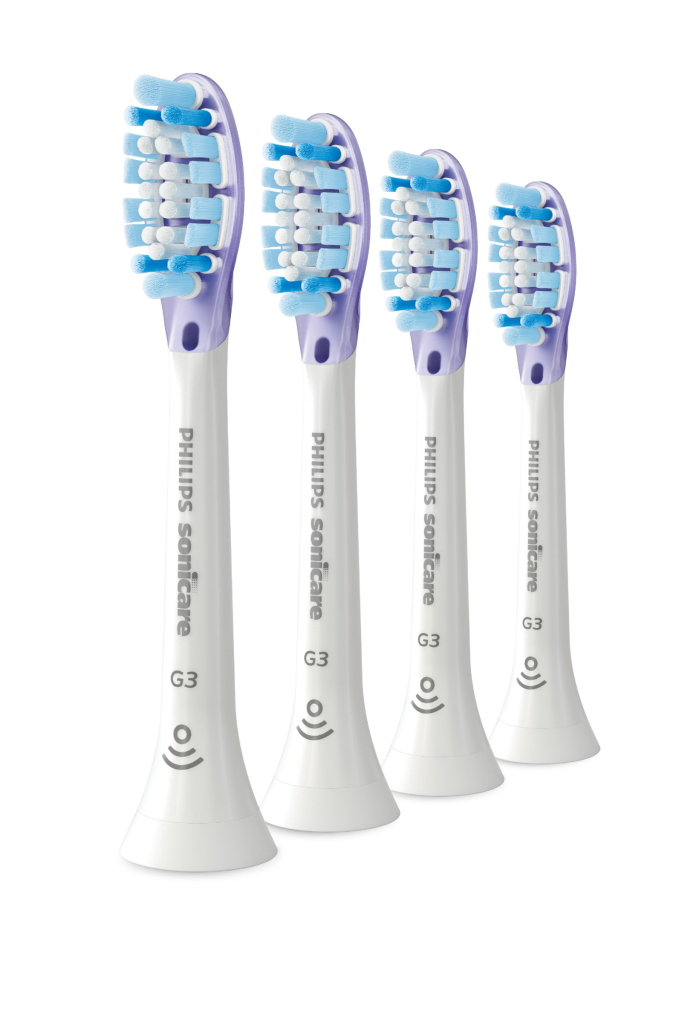 Philips Sonicare G3 Premium HX9054 Gum Care - Austausch-Bürstenkopf - für Zahnbürste - weiß (Packung mit 4)