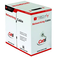 Techly ITP9-FLU-0305 networking cable Grey 305 m Cat6 U/UTP UTP - Kabel - CAT 6