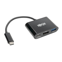 Tripp USB C to HDMI Multiport Adapter Hub - Adapter - Digital/Daten