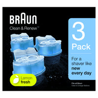 Braun Clean&Renew CCR3 - Reinigungskartuschen-Kit