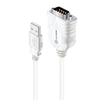Alogic UD29A - USB A - RS-232 - 0,65 m - Weiß