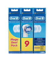 Oral-B EB206+3 Precision Clean - Austausch-Bürstenkopf - für Zahnbürste (Packung mit 9)