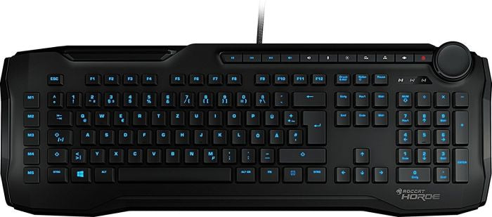 ROCCAT Horde - Tastatur - mit Tuning Wheel - hintergrundbeleuchtet