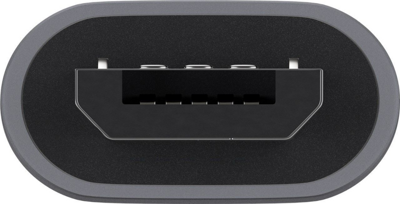 Wentronic 55553 - USB Micro B - USB C - Grau